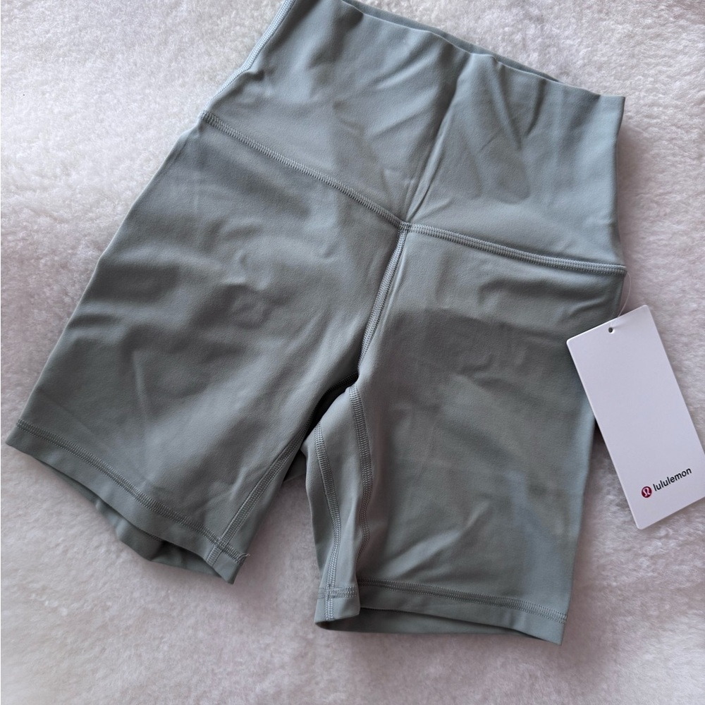 Lululemon Align HR Short 6” Fog Green